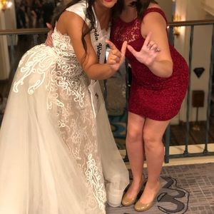 Gorgeous WHBM lace cocktail dress!